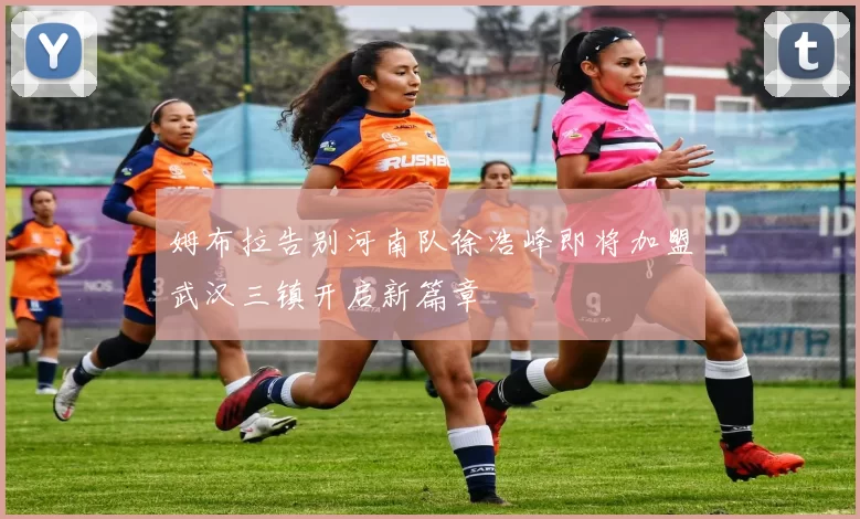 姆布拉告别河南队徐浩峰即将加盟武汉三镇开启新篇章